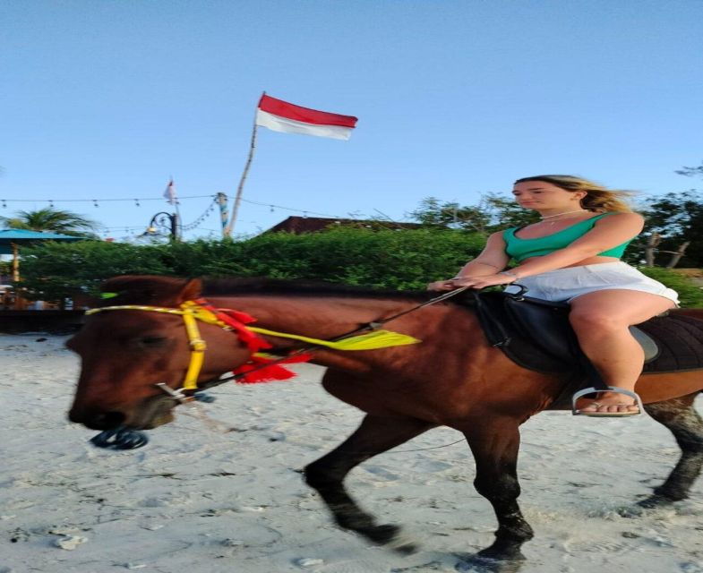 Horse Ride On The Beach on Gili Island