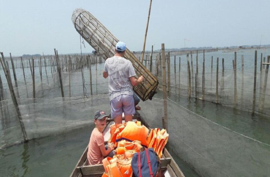 Hue Countryside Motorbike Tour With Fishing by Net & Trap