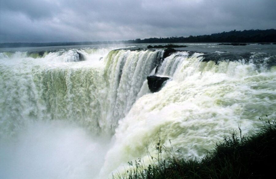 Iguazu Falls Argentinean Side From Puerto Iguazu