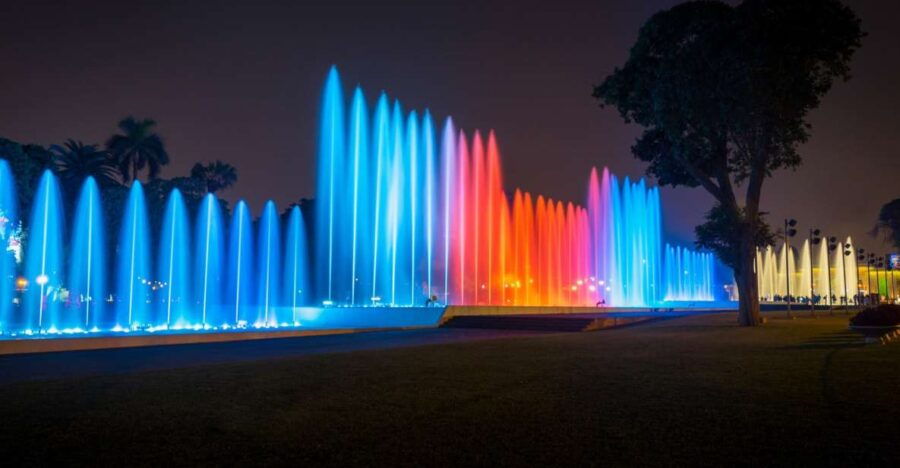 Lima: Magic Water Circuit Light Show Tour With Pickup