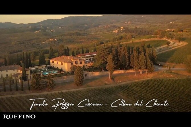 Limousine Service From Florence RUFFINO Vinery Experience Poggio Casciano - Limousine Service Overview