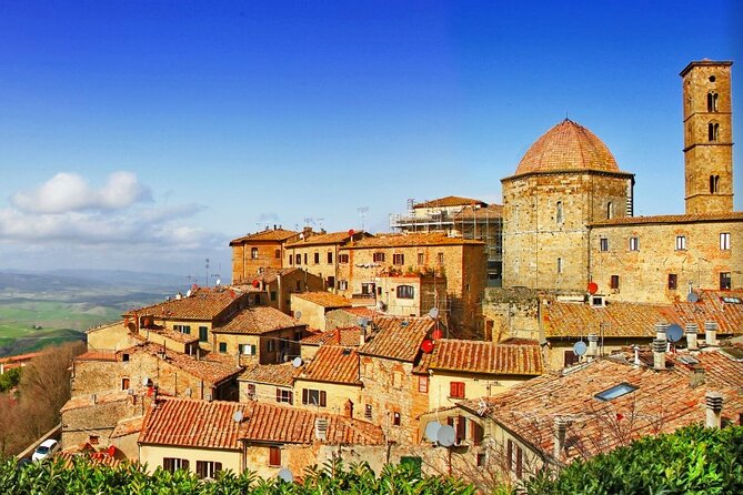Livorno Port to Tuscanys Countryside : Volterra & San Gimignano