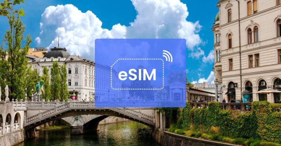 Ljubljana: Slovenia/ Europe Esim Roaming Mobile Data Plan