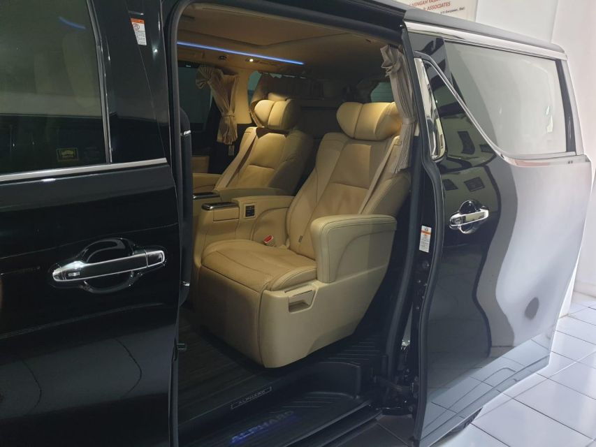 Luxury Toyota Alphard Car Hire With Tour Driver in Bali - Good To Know