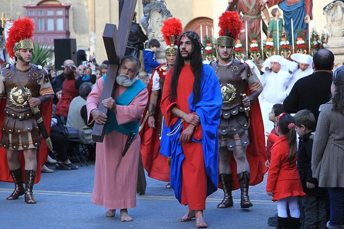 Malta: Good Friday Afternoon Procession Including Transport