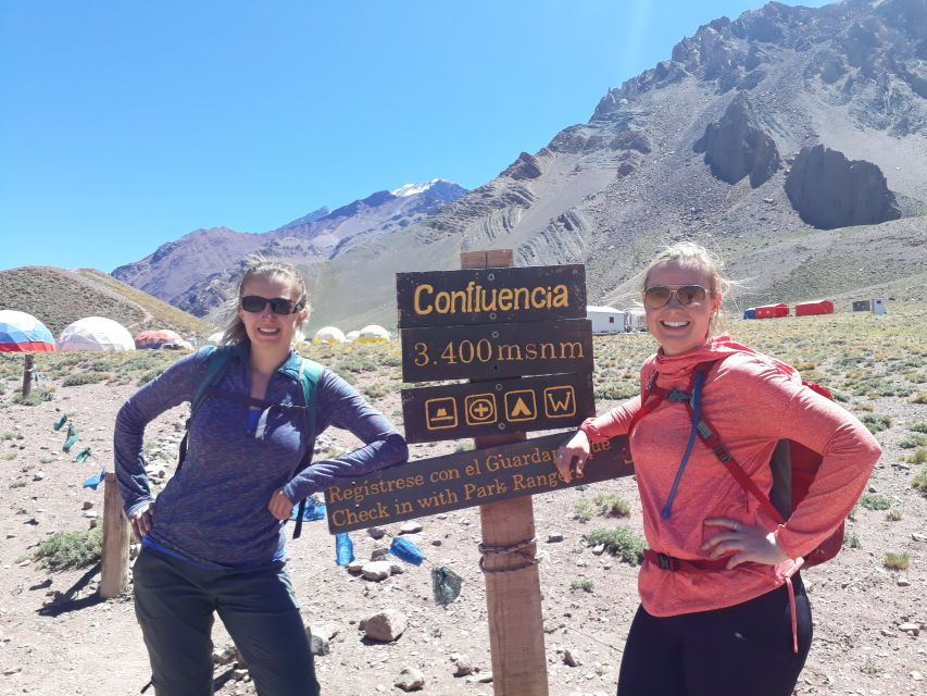 Mendoza: Mt. Aconcagua Confluencia Camp Trekking