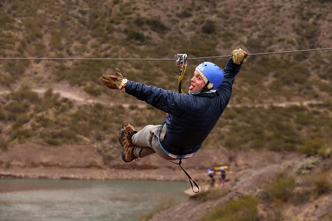 Mendoza River Rafting and Ziplining Tour