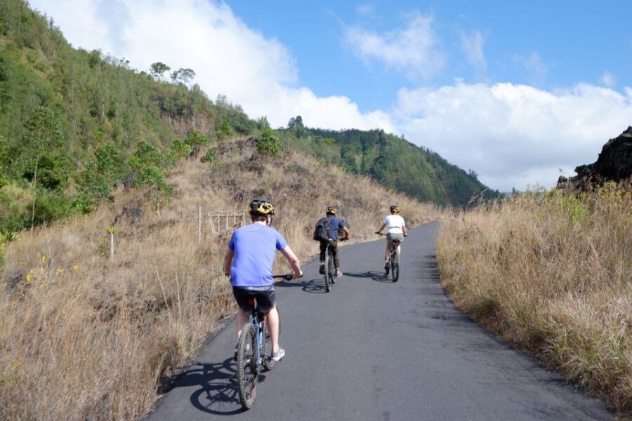 Mount Batur: Black Lava Cycling Tour W/ Natural Hot Spring - Experience Highlights