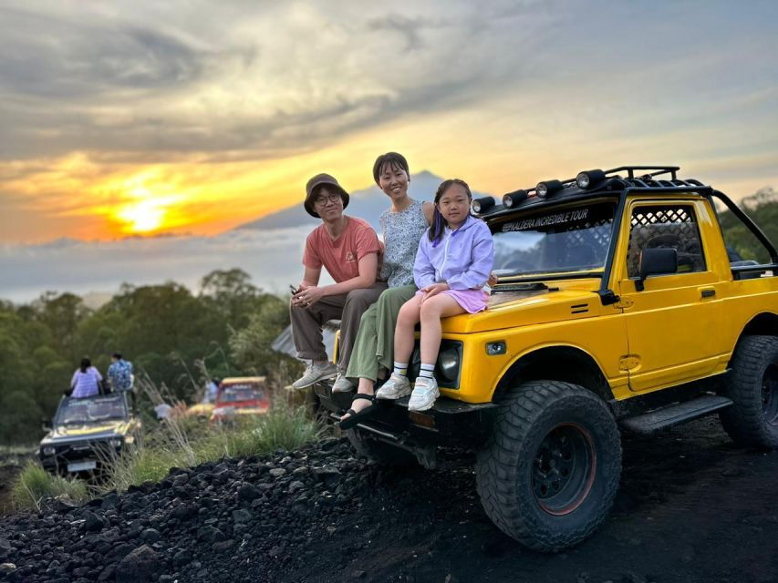 Mount Batur Sunrise Jeep and Explore Black Lava