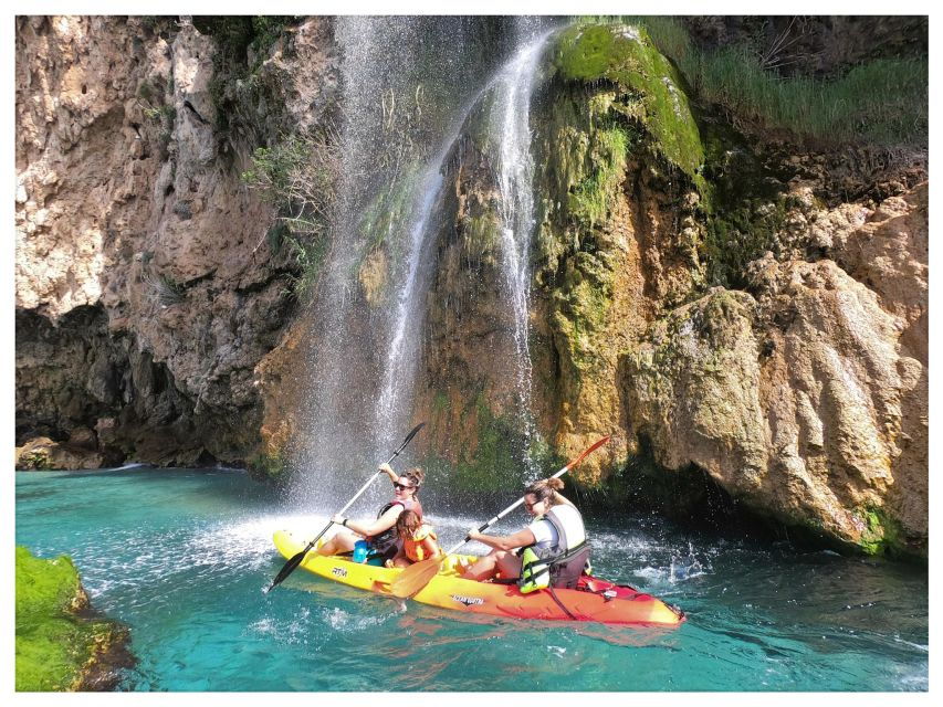 Nerja: Cliffs of Maro-Cerro Gordo Kayak Rental for 2 Pax