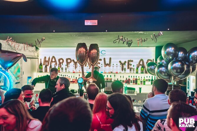 New Years Eve Crawl With 2 Hours Free Alcohol Buffet - Krawl Through Krakow - Event Overview
