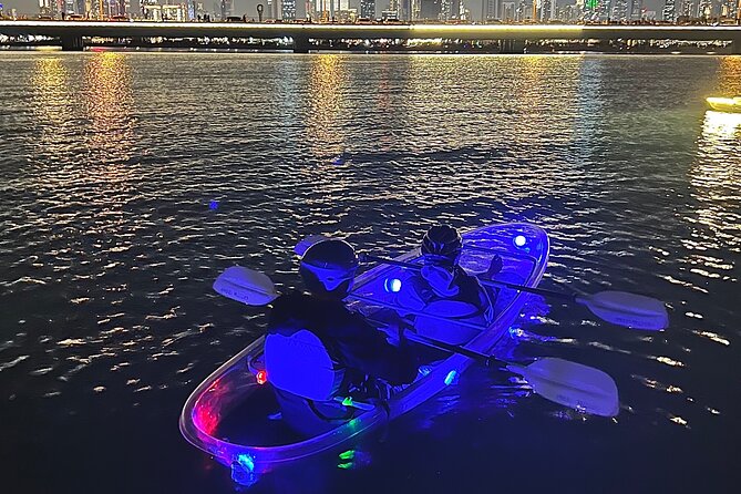 Night Kayaking in Dubai With Burj Khalifa Views - Inclusions of the Activity