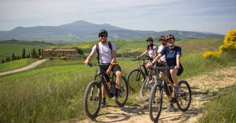 Pienza: Guided E-Bike Tour Through the Val D’orcia