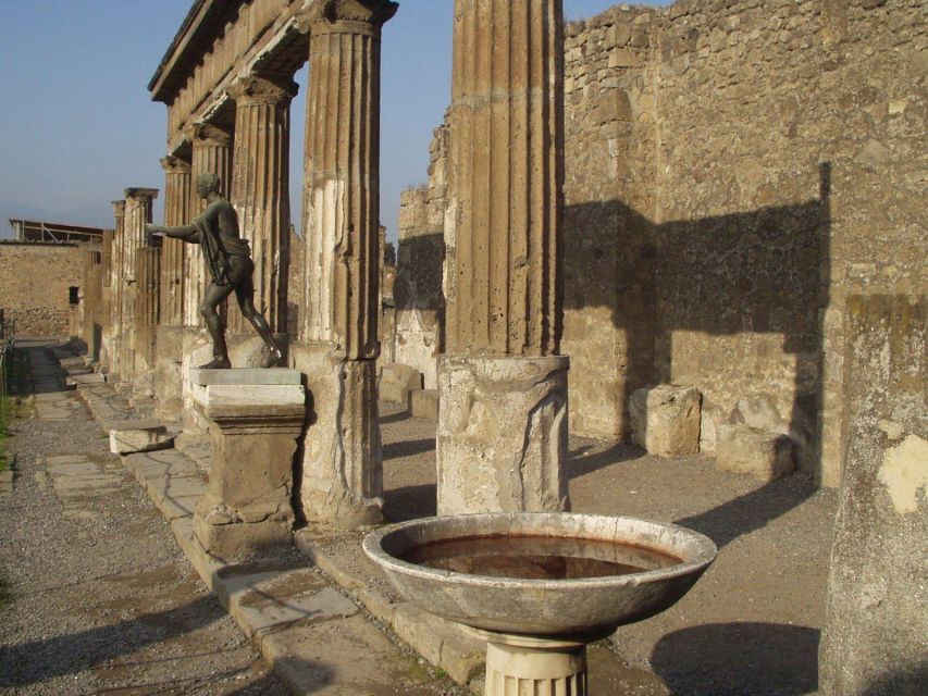 Pompeii Ruins and Wine Tasting Tour - Booking Details