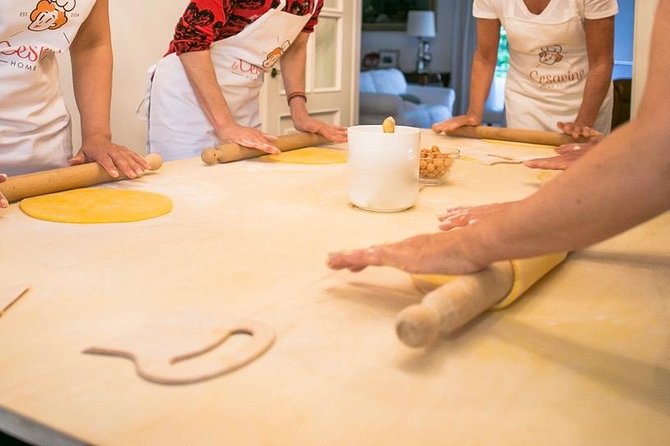 Private Pasta & Tiramisu Class at a Cesarinas Home With Tasting in Capri