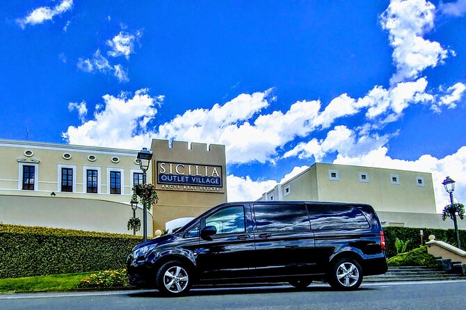 Private Taxi From Catania (Everywhere) to Sicilia Outlet Village (Or Viceversa) - Good To Know