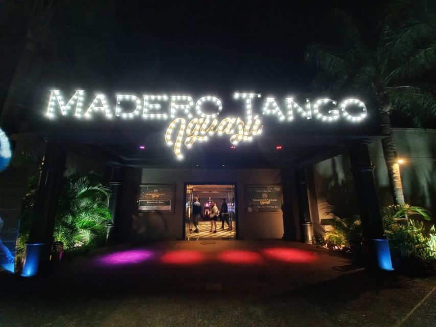 Puerto Iguazú: Madero Tango Show With Optional Dinner - Booking Details