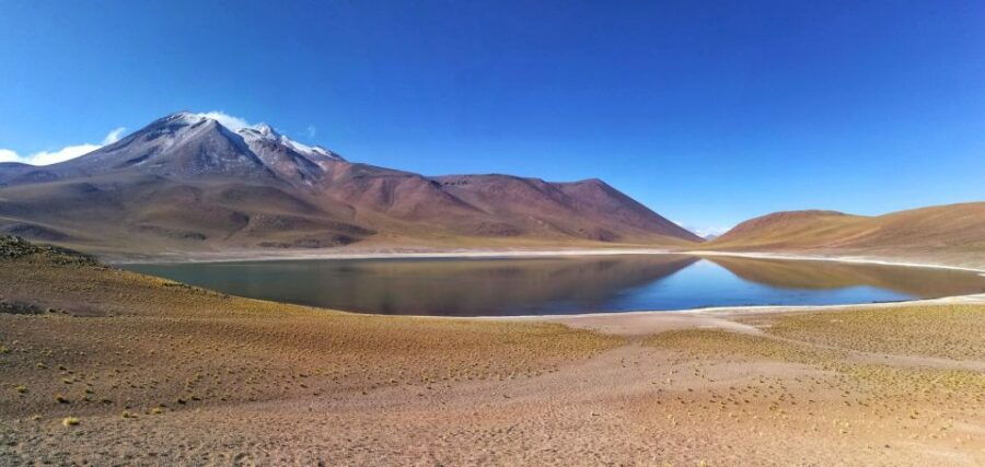Red Stones, Altiplanic Lagoons and Chaxa (Atacama Saltflat)