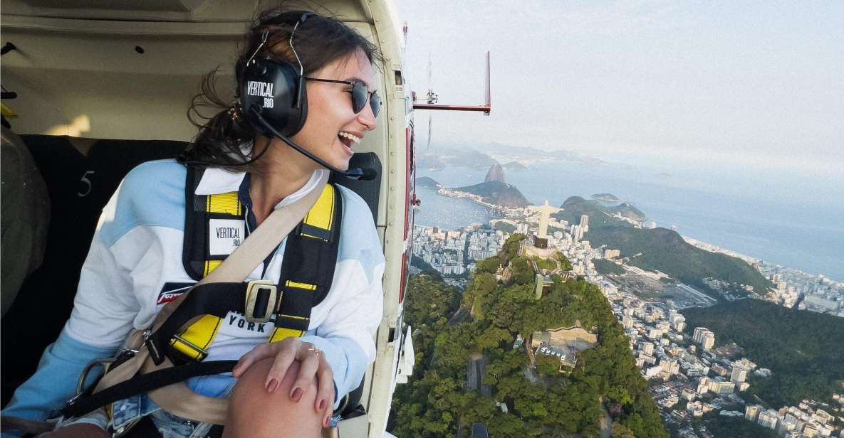 Rio De Janeiro: Doors-Off 30-Min Helicopter Tour - Good To Know