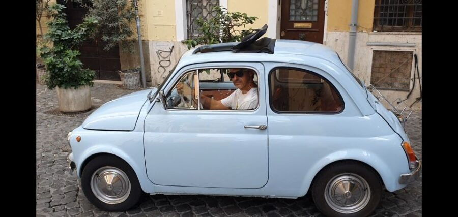 Rome: Full-Day Classic Fiat 500 Rental - Booking Details