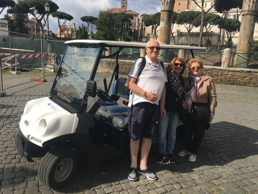 Rome: Highlights and Hidden Sights Golf Cart Tour - Tour Details