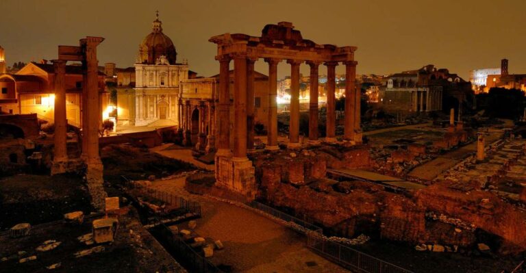 Rome: Twilight Serenade – Private Tour With Personal Driver