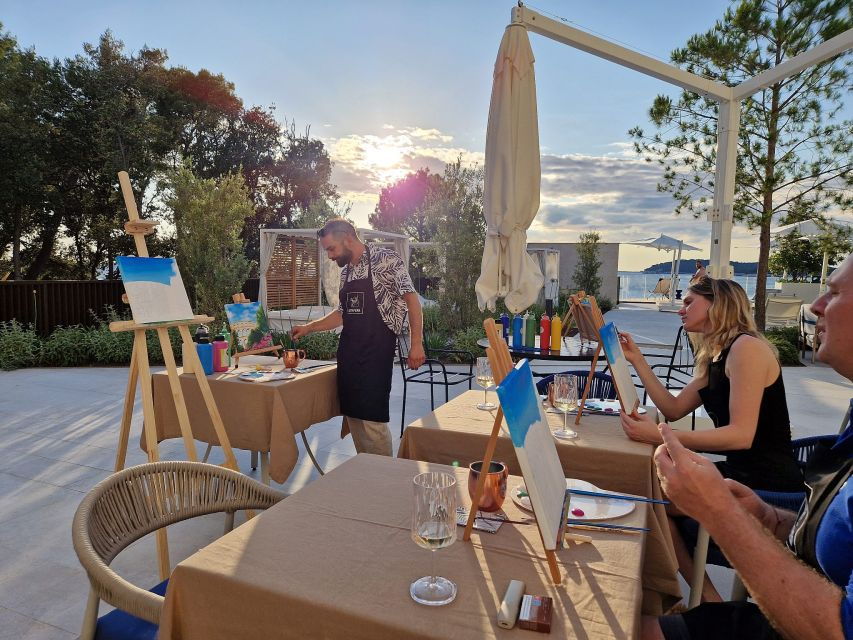 Rovinj: Artafera Painting Workshops - Paint, Wine & More - Good To Know