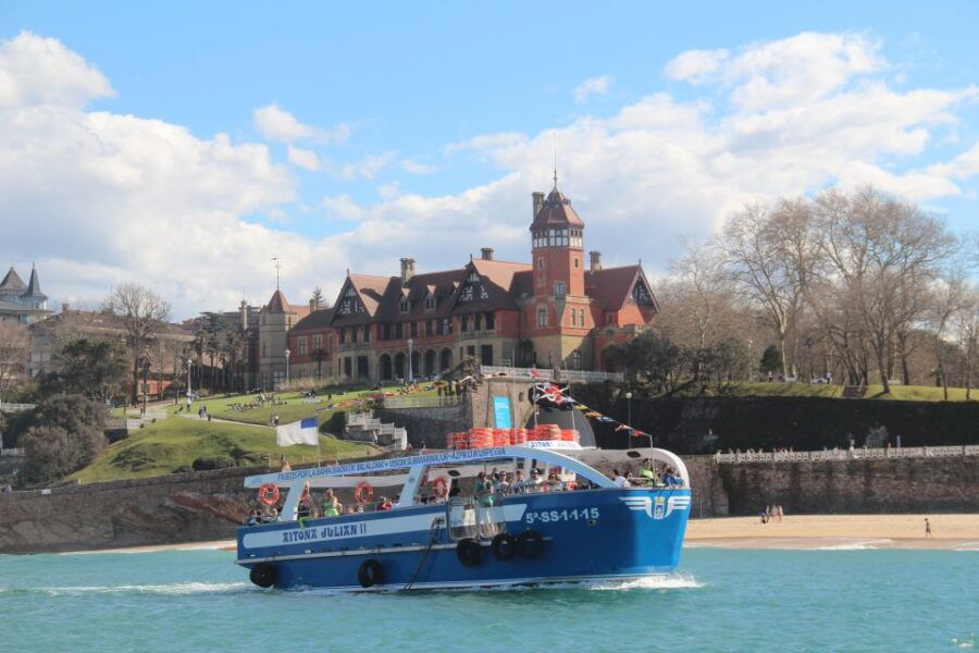 San Sebastian: Boat Tour With Stop at Santa Clara - Good To Know