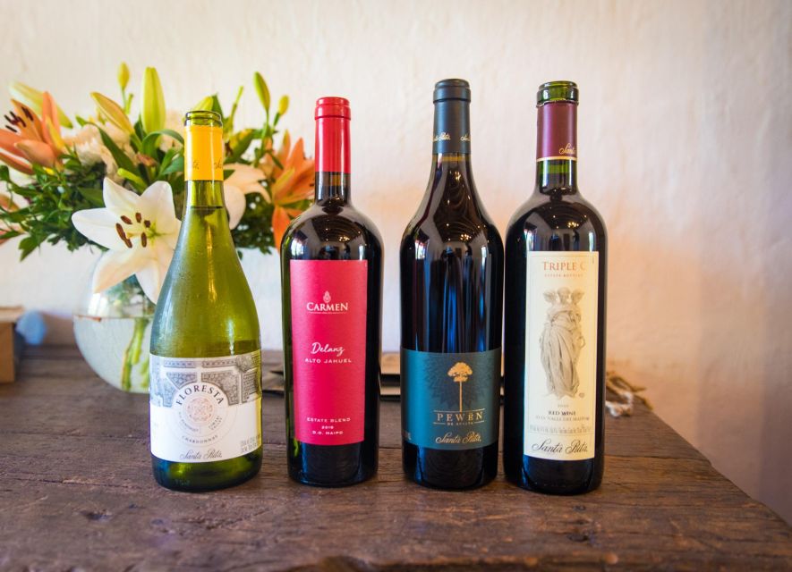 Santa Rita: Ultra Premium Wine Tasting, Tour and Transport