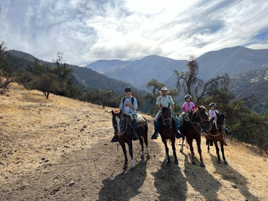 Santiago: Half-Day Private Andean Foothills Horseback Riding