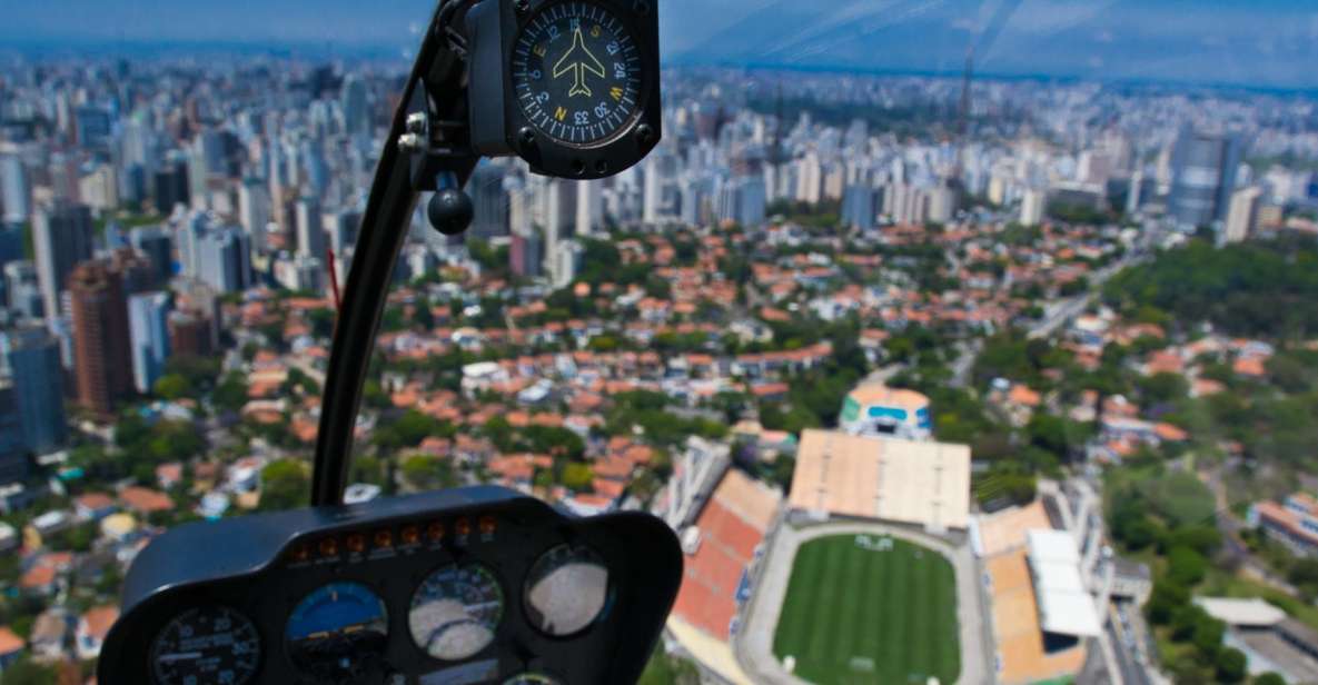 São Paulo: 20-Minute Sightseeing Helicopter Tour