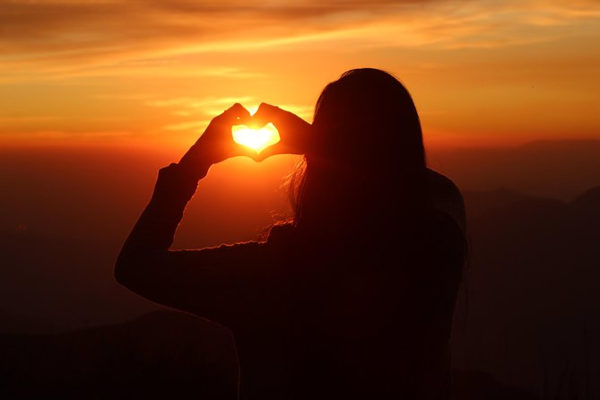 Scenic Sunset Picnic in Andes Mountains