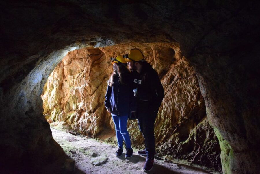 Speleology in the Arouca Geoparks Tungsten Mines