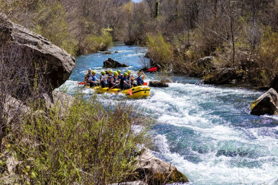 Split: Cetina River Whitewater Raft Trip With Pickup Option - Experience Highlights
