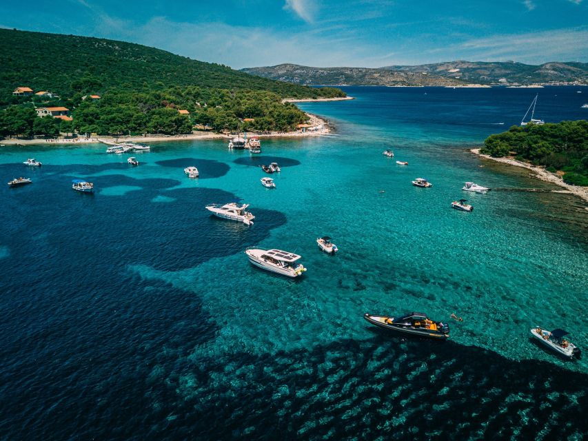 Split & Trogir: Private Blue Lagoon & Wine Tasting Boat Tour - Tour Overview