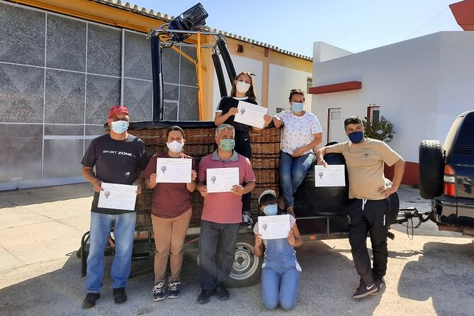 Sunrise Hot Air Balloon Flight in Algarve - Launch Site Confirmation