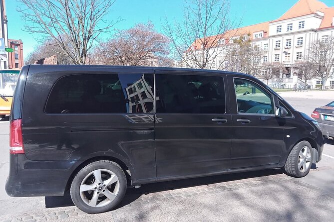Transfer From GdańSk Airport to the Hotel in GdańSk (4-6) Pax and (7-8) Pax - Vehicle Options