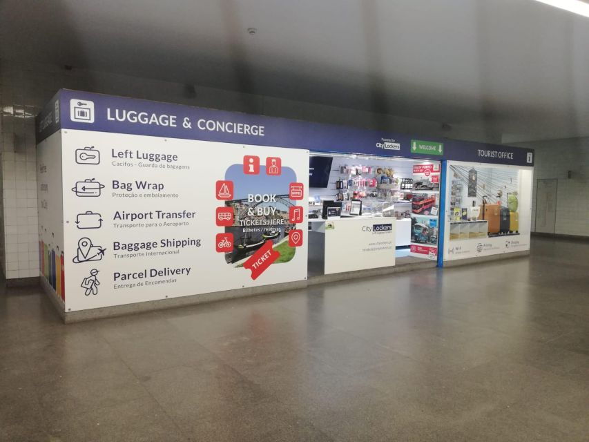 Trindade Metro Station - City Lockers Luggage Storage - Good To Know