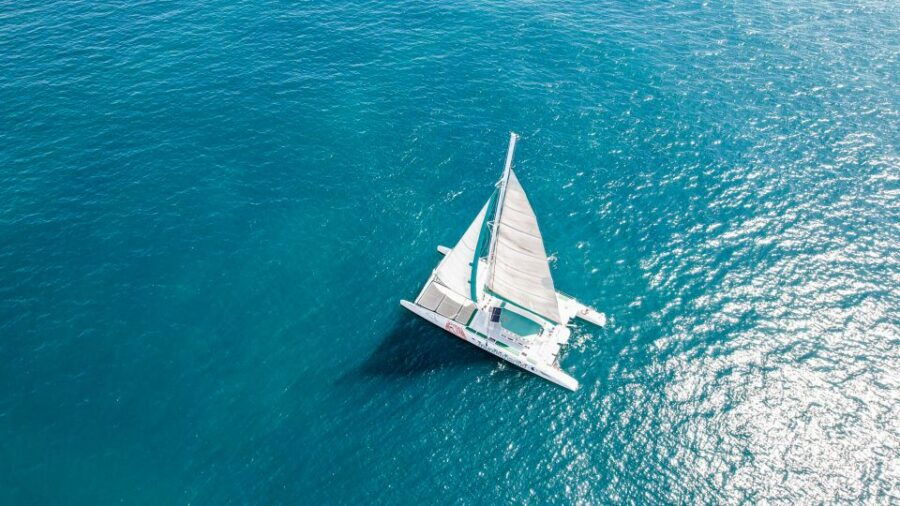 Valencia: Sailing Catamaran Cruise With Swim Stop