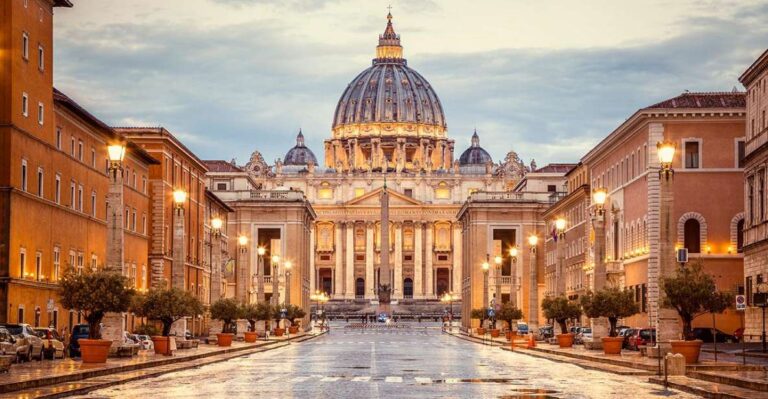 Vatican Museum and Saint Peter’s Basilica Guided Tour