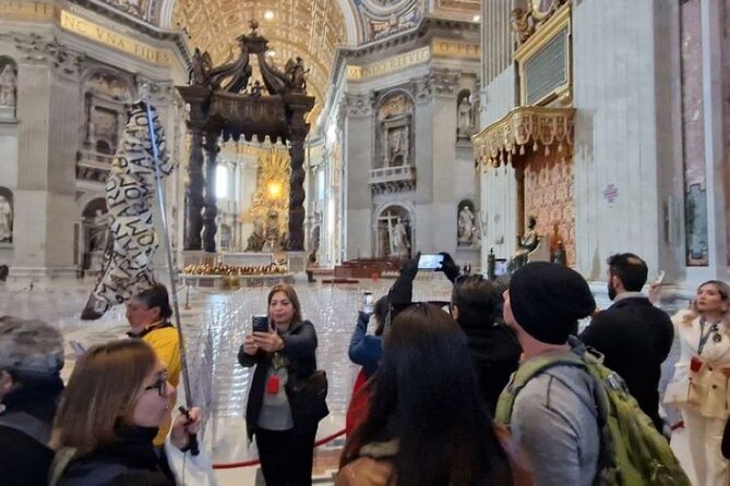 Vatican: Tour of St. Peter's Basilica, Papal Tombs & Square - Good To Know