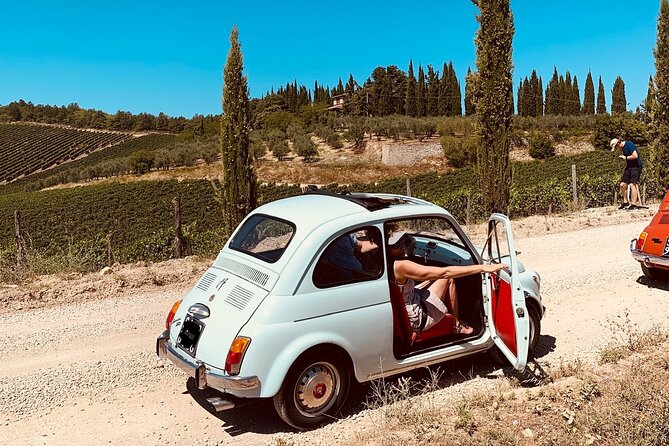 Vintage Fiat 500 Rental for One Day in Lucca