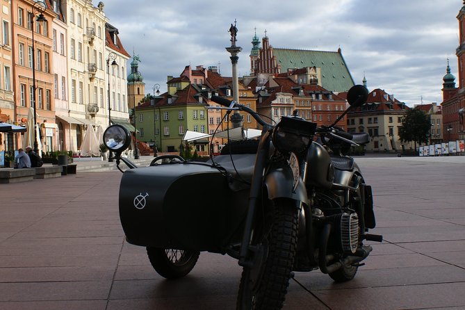 Vintage Sidecar URAL Motocykle Trips & Warsaw in a New Way, Unique Attraction!