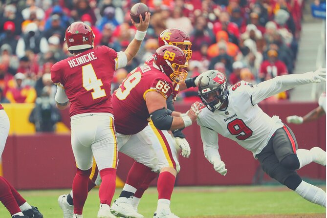 Washington Commanders Football Game Ticket at FedExField