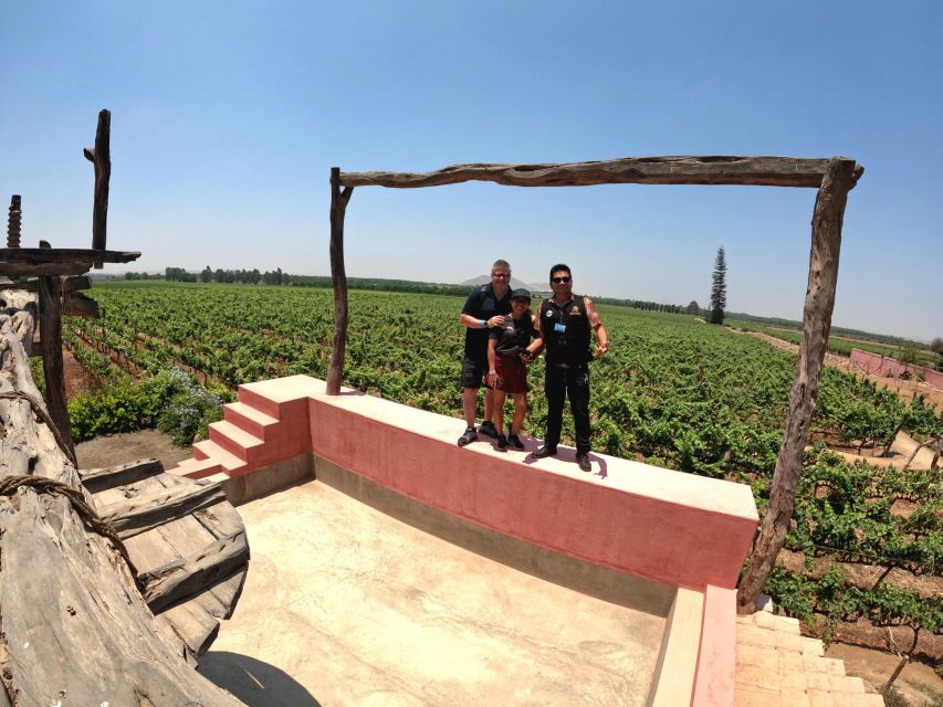 Wine, Pisco and Dune Buggy Experience