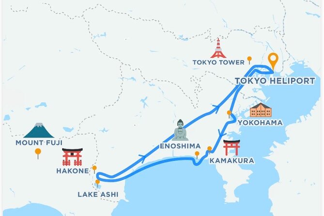 [90minutes 5pax] Tokyo-Mt.Fuji Tour:Mt Fuji Helicopter Tour - Accessibility and Requirements
