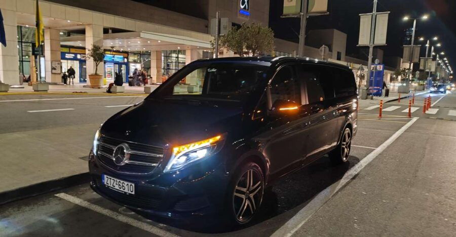 Athens: Mercedes V-Class Luxury Airport, Port, City Transfer - Booking