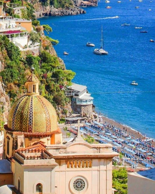 Beautiful Boat Tour Along the Amalfi Coast