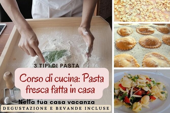 Cooking Class in Your Accommodation: Fresh Handmade Pasta - Location and Schedule