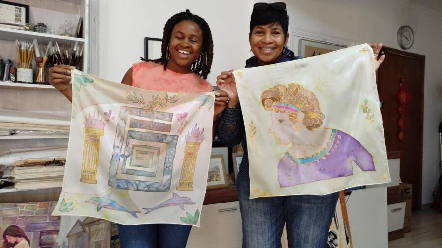 Create Your Own Greek Silk Scarf Souvenirs - Good To Know